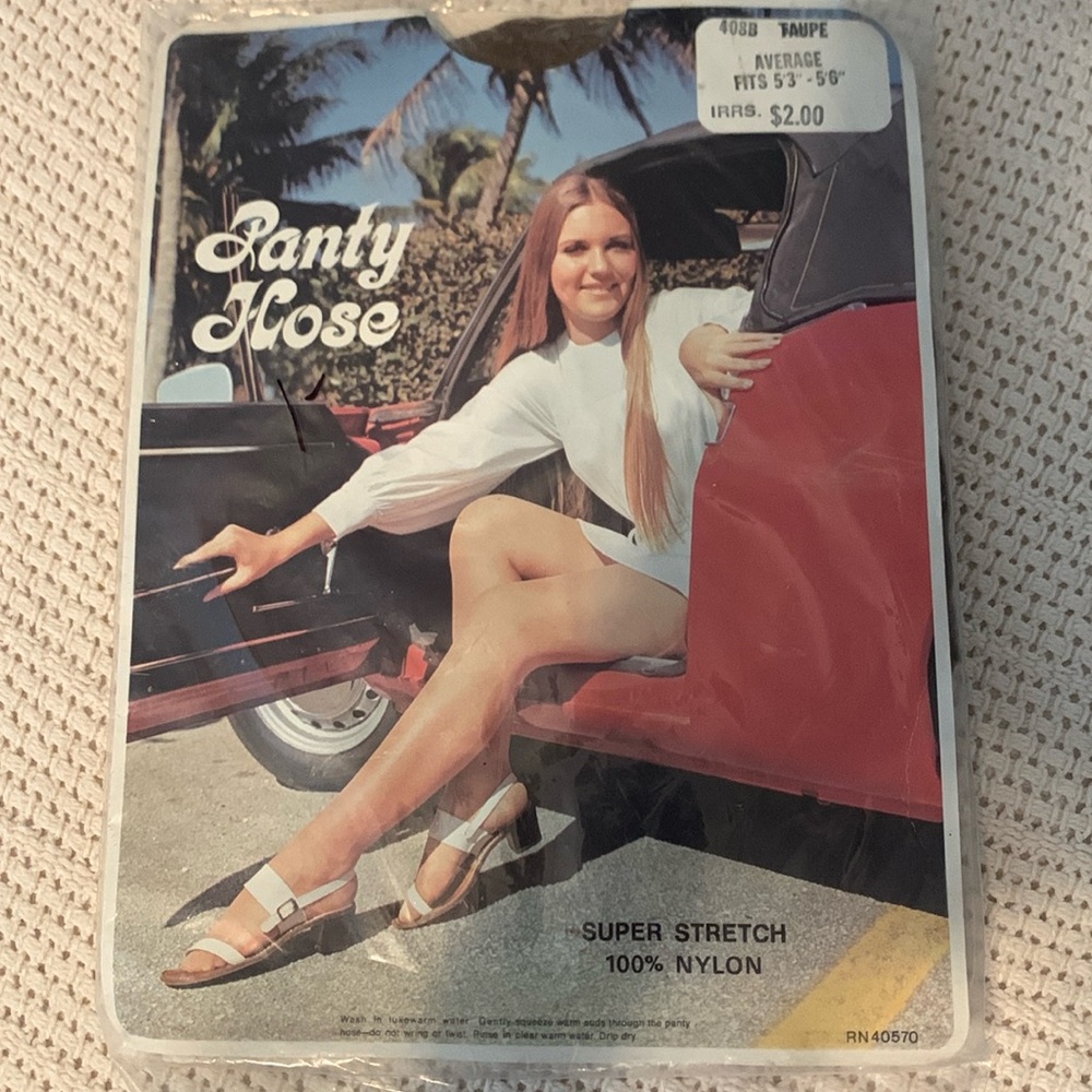 Vintage New In Package Panty Hose